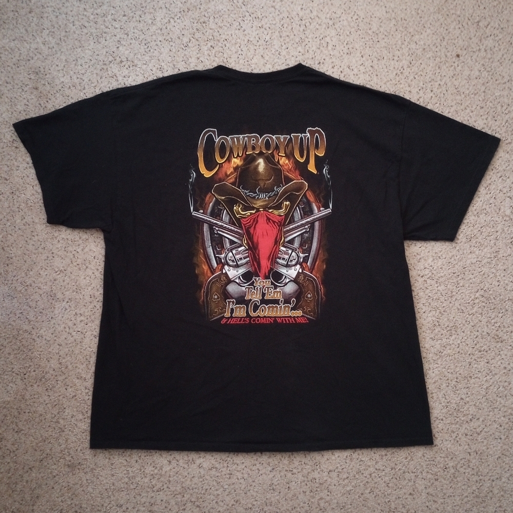 Cowboy Up Graphic T-shirt